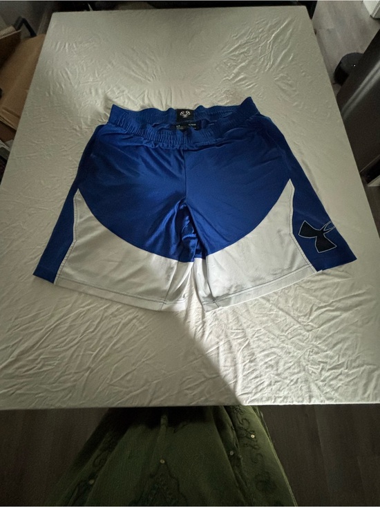 Under Armour Other - Under Armour Royal Blue and White Men's Training Shorts